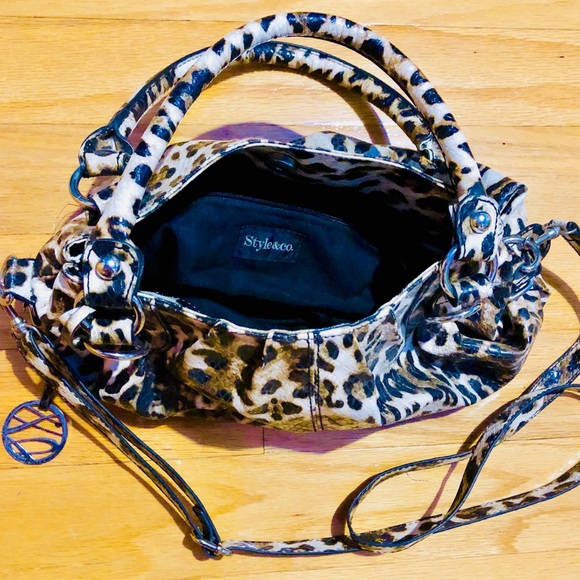 Style&co. animal print leather purse 🐾 👜✨🔥 - Picture 8 of 8